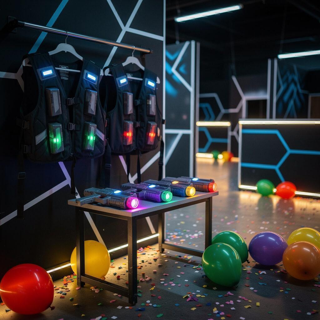 Geburtstagsfeiern mit Lasertag in und um Regen