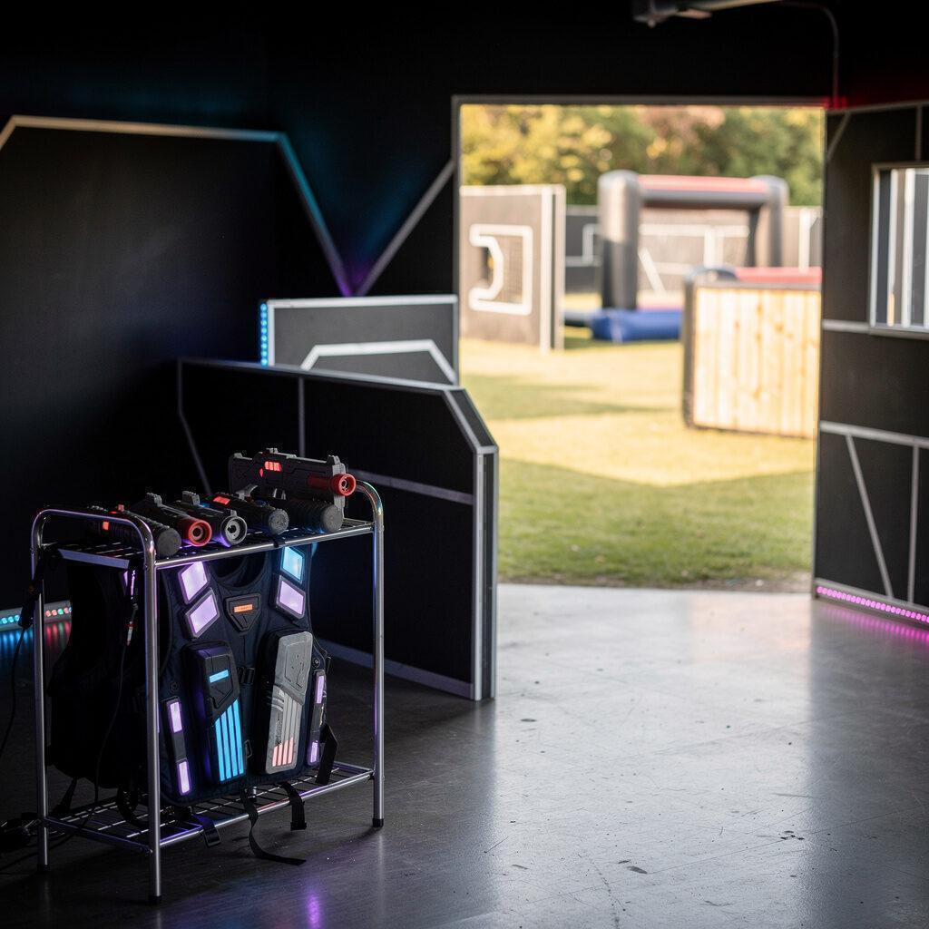 Indoor- und Outdoor-Lasertag aus dem Großraum Regen